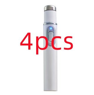 Blue Light Therapy Acne Laser Pen Soft Scar Wrinkle Removal Treatment Device Skin Care Beauty Equipment $29.99 Dana Fashion quantity: No logo 4pcs Beauty Tools Overview: This is a handy photon device for all skincare. It is using the specific 415mm blue l