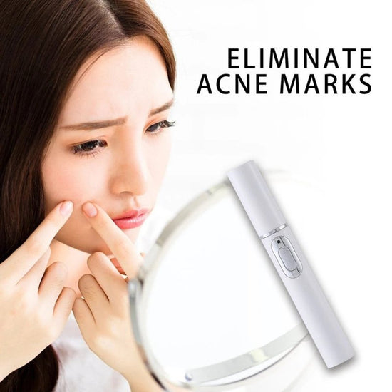 Blue Light Therapy Acne Laser Pen Soft Scar Wrinkle Removal Treatment Device Skin Care Beauty Equipment $16.25 Dana Fashion quantity: No logo Beauty Tools Overview: This is a handy photon device for all skincare. It is using the specific 415mm blue light