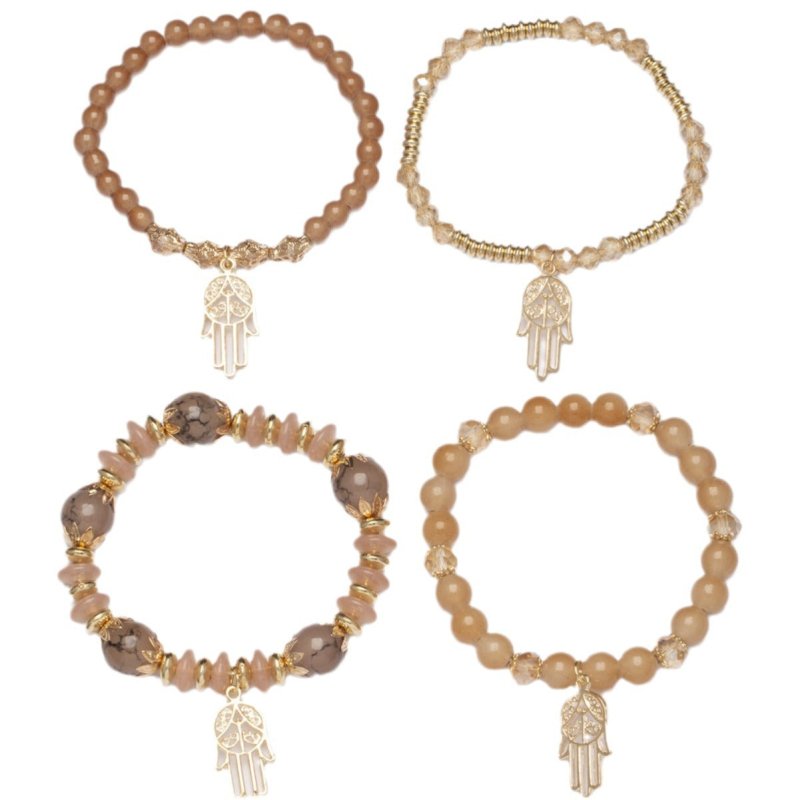 Bohemian Bracelet Creative Women's Jewelry Palm $18.50 Dana Fashion Color: B153 Beige Women's Accessories Product information: Treatment Process: Electroplating Color: B153-Blue Black, B153-pink, B153-coffee, B153-black big hand, B153-light mixed, B153-li
