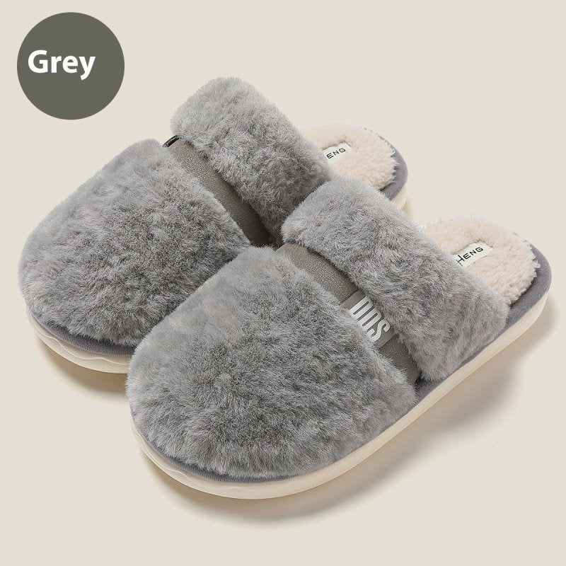 Bow Cotton Slippers Interior Home Warm $50.46 Dana Fashion Color: Gray Size: Male 40 To 41 Women's shoes Product information: Pattern: Bow Lining material: artificial velboa Color: green, pink, beige, gray, dark coffee Heel height: flat Heel shape: round