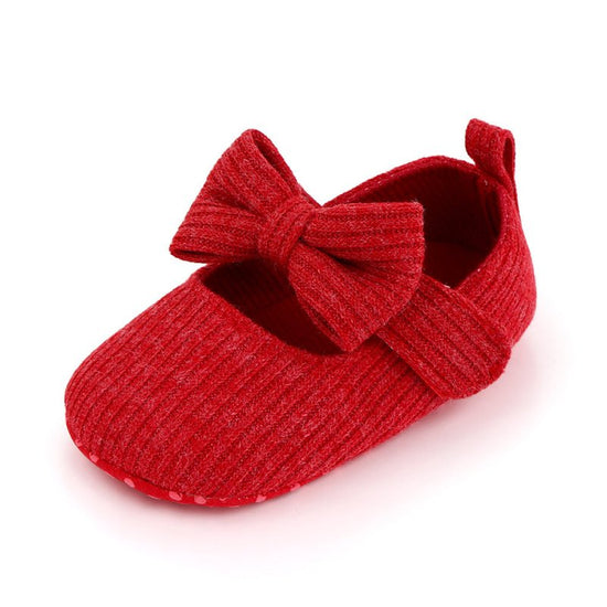 Bowknot Woolen Knit Baby Shoes Moccasins Princess Shoes Baby Shoes $14.30 Dana Fashion Color: Red Shoe size: 11cm Baby & Mother Product information: Product Category: Toddlers Upper material: knitted Style: cute Function: breathable, non-slip, wear-resist
