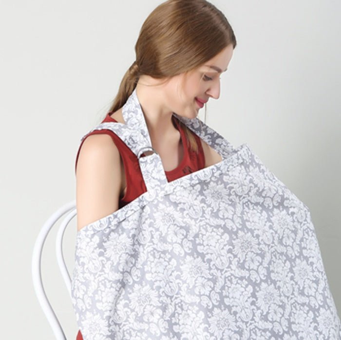 Breastfeeding Cover $17.37 Dana Fashion style: C Baby & Mother Perfect care surface, long and wide 100% breathable baby safety cotton A stiff frame makes it easy for you to see your baby Keep you cool while breastfeeding Easily move the cover to the care