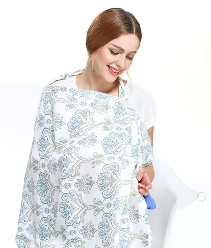 Breastfeeding Cover $17.37 Dana Fashion style: I Baby & Mother Perfect care surface, long and wide 100% breathable baby safety cotton A stiff frame makes it easy for you to see your baby Keep you cool while breastfeeding Easily move the cover to the care