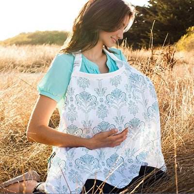 Breastfeeding Towel Summer Thin Outing Nursing Clothes Gauze Nursing Sheltering Clothes $26.35 Dana Fashion Color: B Baby & Mother Product information Thickness: Thin section Sleeve: Sleeveless Length: Super long Main fabric composition: regenerated cellu