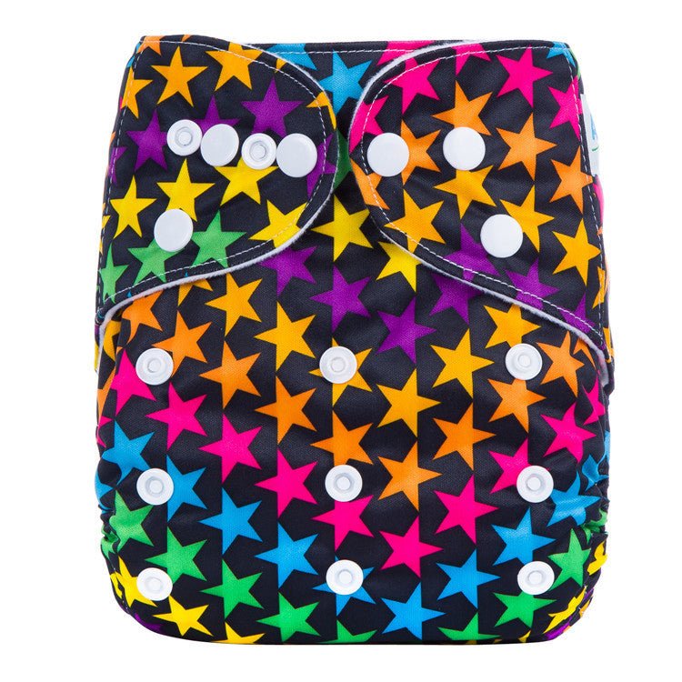 Breathable And Leak-proof Diapers For Baby Diapers $14.21 Dana Fashion style: G Baby & Mother Product information Material: PUL knitted fabric + brushed cloth lining Applicable people: unlimited Specifications: Free size (adjustable by button) Suitable we