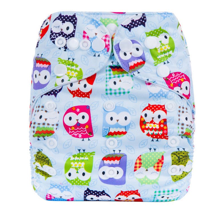 Breathable And Leak-proof Diapers For Baby Diapers $14.21 Dana Fashion style: C Baby & Mother Product information Material: PUL knitted fabric + brushed cloth lining Applicable people: unlimited Specifications: Free size (adjustable by button) Suitable we