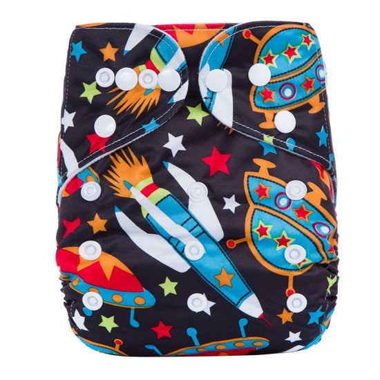 Breathable And Leak-proof Diapers For Baby Diapers $14.21 Dana Fashion style: L Baby & Mother Product information Material: PUL knitted fabric + brushed cloth lining Applicable people: unlimited Specifications: Free size (adjustable by button) Suitable we
