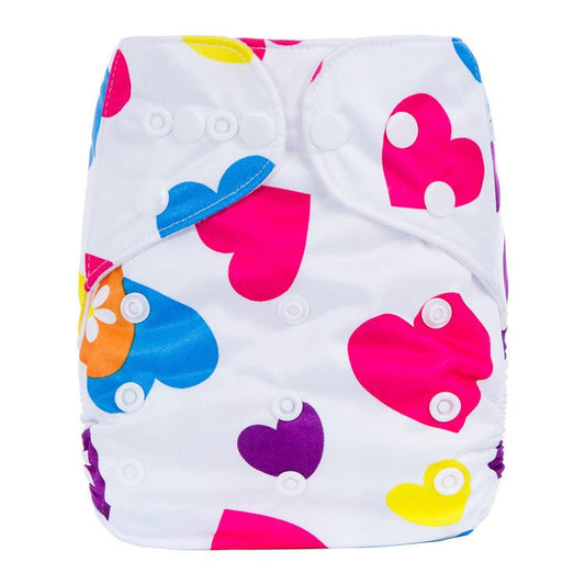 Breathable And Leak-proof Diapers For Baby Diapers $14.21 Dana Fashion style: A Baby & Mother Product information Material: PUL knitted fabric + brushed cloth lining Applicable people: unlimited Specifications: Free size (adjustable by button) Suitable we