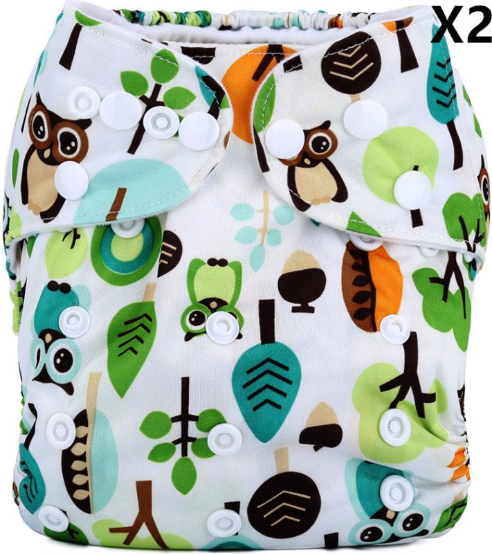 Breathable And Leak-proof Diapers For Baby Diapers $24.38 Dana Fashion style: F 2PCS Baby & Mother Product information Material: PUL knitted fabric + brushed cloth lining Applicable people: unlimited Specifications: Free size (adjustable by button) Suitab