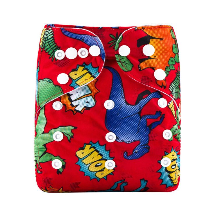 Breathable And Leak-proof Diapers For Baby Diapers $14.21 Dana Fashion style: M Baby & Mother Product information Material: PUL knitted fabric + brushed cloth lining Applicable people: unlimited Specifications: Free size (adjustable by button) Suitable we