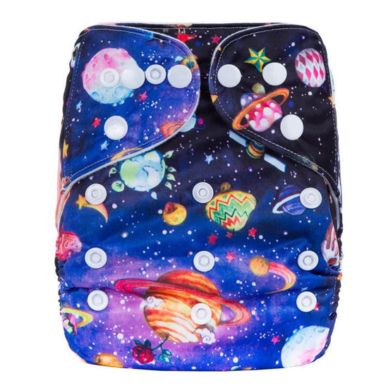 Breathable And Leak-proof Diapers For Baby Diapers $14.21 Dana Fashion style: E Baby & Mother Product information Material: PUL knitted fabric + brushed cloth lining Applicable people: unlimited Specifications: Free size (adjustable by button) Suitable we
