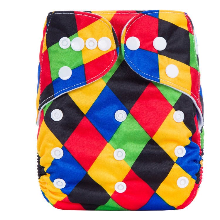 Breathable And Leak-proof Diapers For Baby Diapers $14.21 Dana Fashion style: H Baby & Mother Product information Material: PUL knitted fabric + brushed cloth lining Applicable people: unlimited Specifications: Free size (adjustable by button) Suitable we