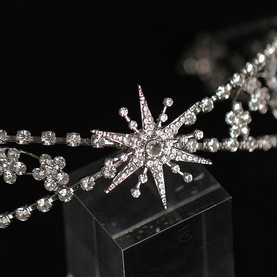 Bridal Crown Headdress Rhinestone Zircon Headband Light Luxury Wedding Wedding Accessories $35.82 Dana Fashion Color: White Women's Accessories Product information: Treatment Process: Electroplating Color: HG783 Style: Women's Material: Alloy Shape: Crown