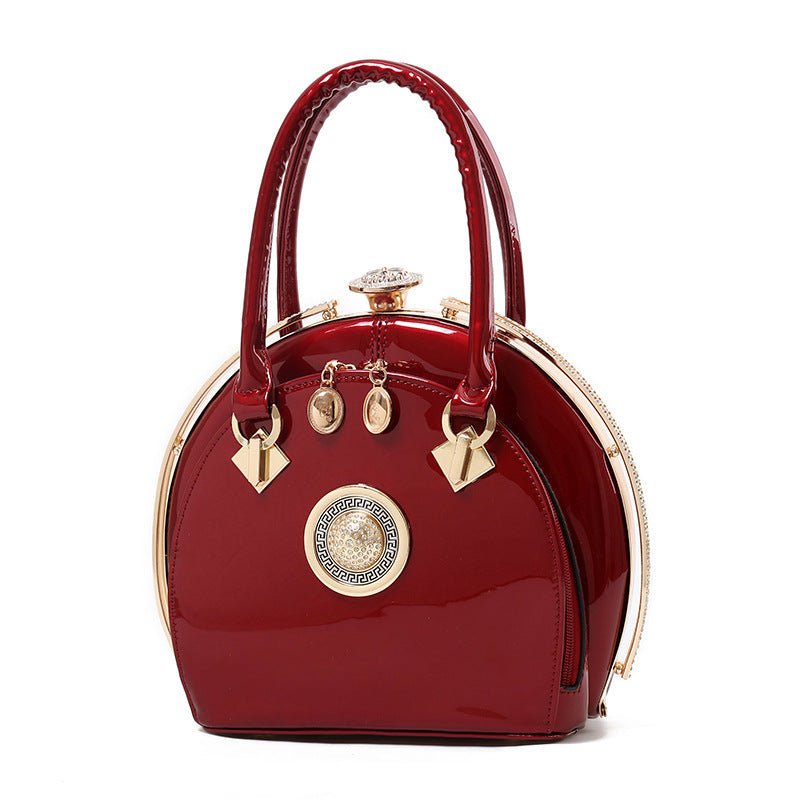 Bright leather high - end handbags noble fashion trendDana FashionDana Fashion{{ product_title Women's Bags }} - Dana Fashion