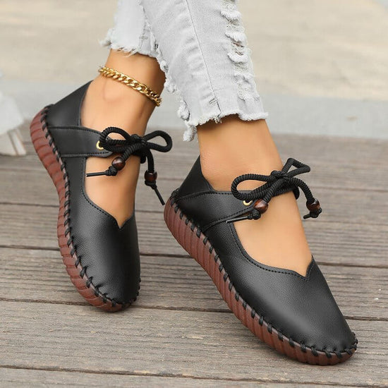 British Retro Round Head Lightweight Soft Sole Casual Pumps Women $35.50 Dana Fashion Color: Beige Size: 35 Women's shoes Product information: Pattern: solid color Lining material: PU Applicable sports: Universal Color: beige, black Upper height: low top