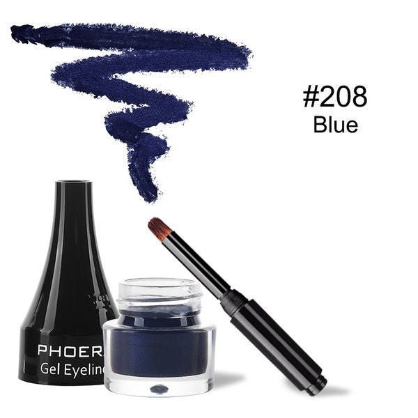 Brown Novice Makeup Black Eye Liner Makeup Makeup $25.34 Dana Fashion Color: Blue makeup Product information: Composition: mineral Efficacy: Beautify the eyes Type: Eyeliner, Eyeliner Net content: 2.2g Weight: 19g