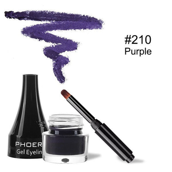 Brown Novice Makeup Black Eye Liner Makeup Makeup $25.34 Dana Fashion Color: Purple makeup Product information: Composition: mineral Efficacy: Beautify the eyes Type: Eyeliner, Eyeliner Net content: 2.2g Weight: 19g