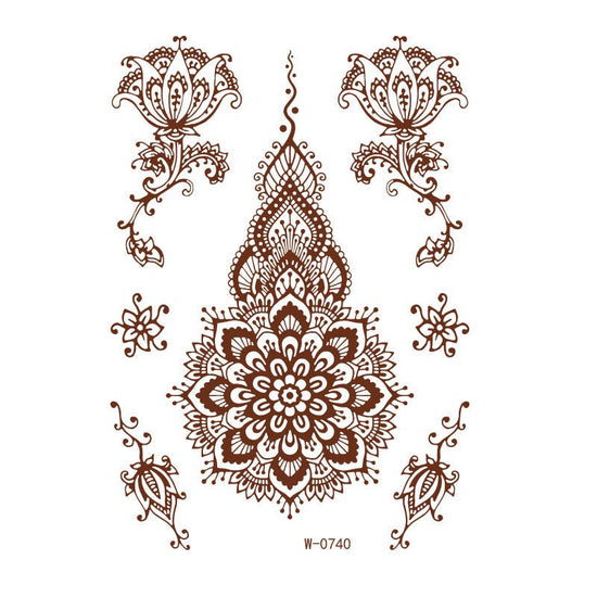 Brown Red Indian Hannah Waterproof Lace Tattoo Sticker $8.00 Dana Fashion Pattern: W0740S Size: 208x148mm Women's Accessories Product information: Pattern: W-0846S,W-0847S,W-0848S,W-0849S,W-0850S,W-0851S,W-0852S,W-0853S,W-0854S,W-0737S,W-0738S,W-0739S,W-0