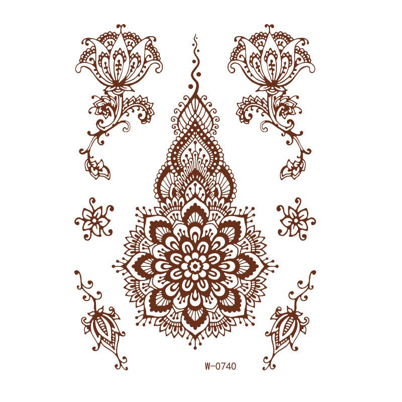 Brown Red Indian Hannah Waterproof Lace Tattoo Sticker $8.00 Dana Fashion Pattern: W0740S Size: 208x148mm Women's Accessories Product information: Pattern: W-0846S,W-0847S,W-0848S,W-0849S,W-0850S,W-0851S,W-0852S,W-0853S,W-0854S,W-0737S,W-0738S,W-0739S,W-0