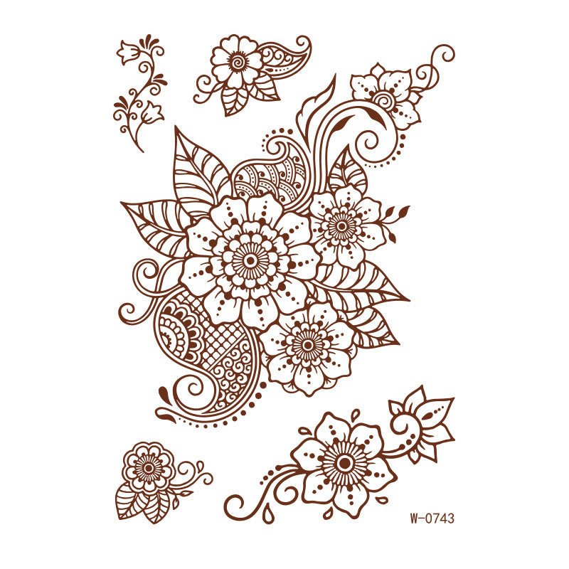 Brown Red Indian Hannah Waterproof Lace Tattoo Sticker $8.00 Dana Fashion Pattern: W0743S Size: 208x148mm Women's Accessories Product information: Pattern: W-0846S,W-0847S,W-0848S,W-0849S,W-0850S,W-0851S,W-0852S,W-0853S,W-0854S,W-0737S,W-0738S,W-0739S,W-0