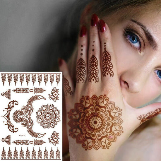 Brown Red Indian Hannah Waterproof Lace Tattoo Sticker $8.00 Dana Fashion Pattern: W0737S Size: 208x148mm Women's Accessories Product information: Pattern: W-0846S,W-0847S,W-0848S,W-0849S,W-0850S,W-0851S,W-0852S,W-0853S,W-0854S,W-0737S,W-0738S,W-0739S,W-0