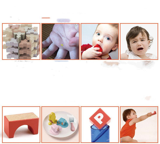 Building blocks assembling intellectual toys $53.18 Dana Fashion Color: Building Blocks Toys & Hobbies Material: wooden Packing method: color box Ability training: grasping, using hands and brains, intellectual development, hand-eye coordination Building