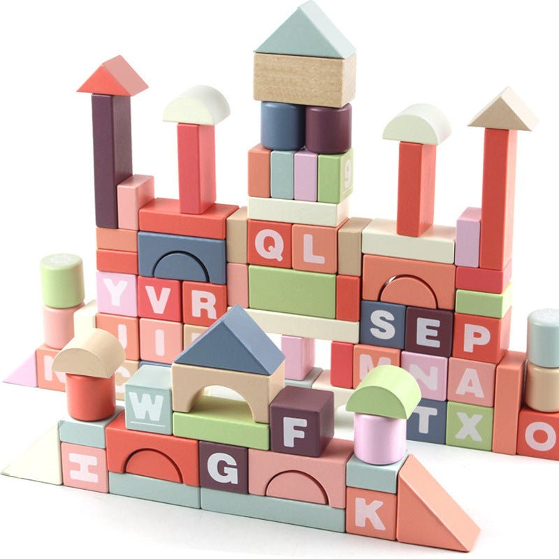 Building blocks assembling intellectual toys $53.18 Dana Fashion Color: Building Blocks Toys & Hobbies Material: wooden Packing method: color box Ability training: grasping, using hands and brains, intellectual development, hand-eye coordination Building