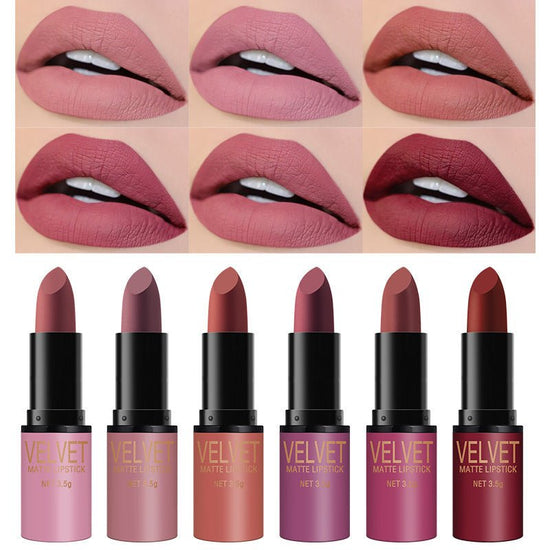 Bullet Matte Lipstick Set Matte Waterproof $28.91 Dana Fashion Color: L2198 makeup Product information: Shelf life: 3 years Ingredients: wax Makeup effect: non-stick cup Size: 16.8cm*10.1cm*2.7cm Packing list: Lipstick X6PCS