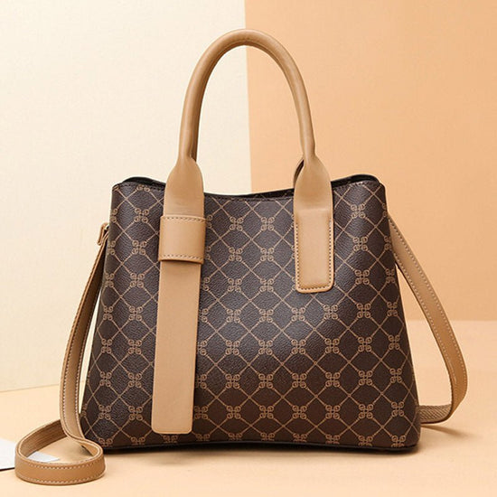 Business Commute Shoulder Bag Large Capacity Totes $85.00 Dana Fashion Color: Presbyopic Women's Bags Product information: Lining texture: Polyester Applicable scenarios: Daily matching Color: presbyopic Outer bag type: open pocket Hardness: medium and so