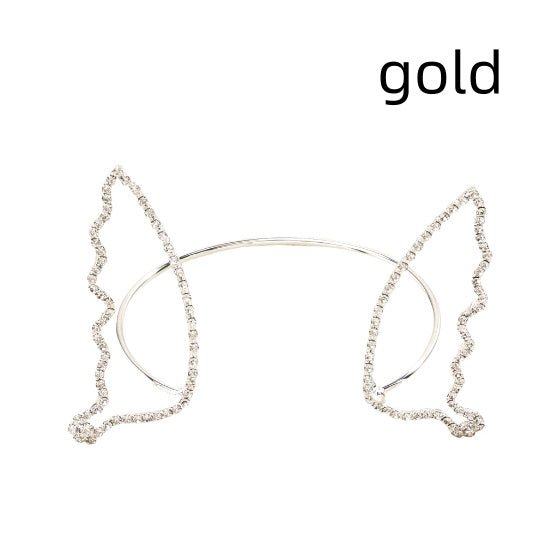 Butterfly Bracelet Female Simple Shiny Rhinestone Armband $20.33 Dana Fashion Color: Silver Women's Accessories Product information: Treatment Process: Electroplating Color: gold, silver Material: Rhinestone Packing list: 1* Armband Product Image: