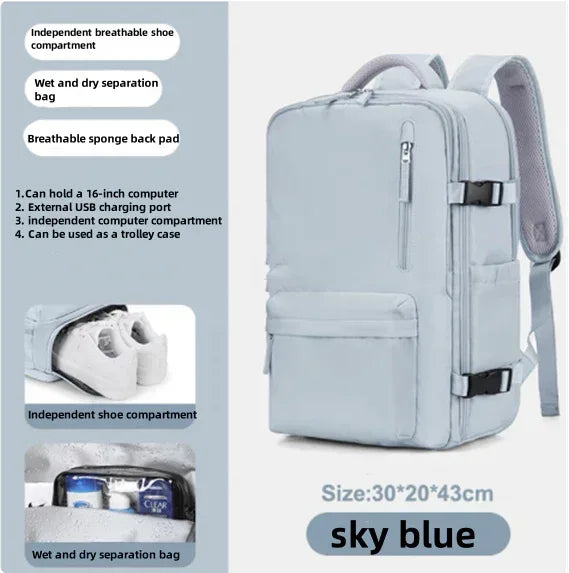 Fashion Large Capacity Travel Backpack Student School Bags - DanaFashionstore