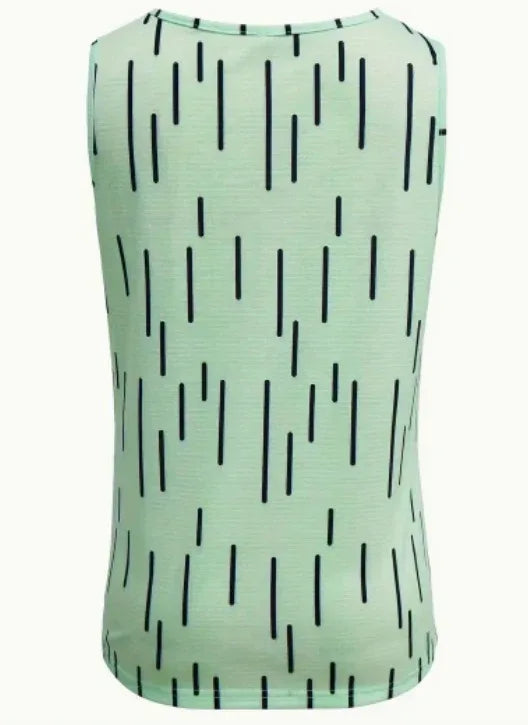 Women's Sleeveless V-Neck Tank Top With Geometric Print - DanaFashionstore