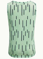 Women's Sleeveless V-Neck Tank Top With Geometric Print - DanaFashionstore