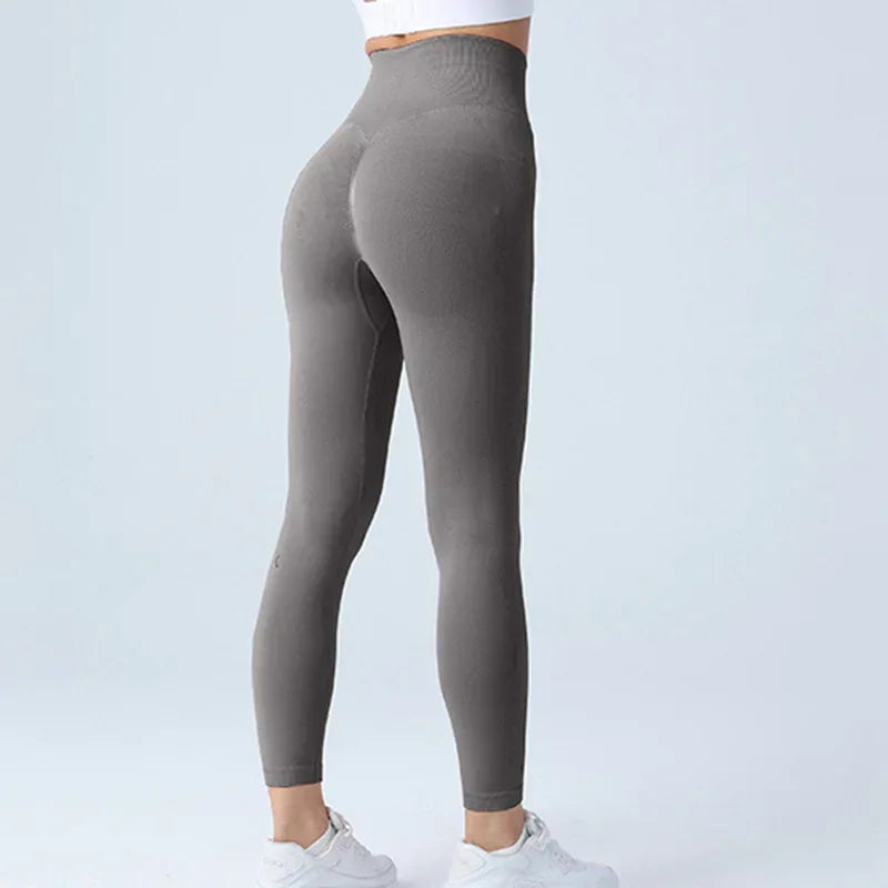Seamless Leggings Yoga Pants Tummy Control Workout Running Yoga Leggings For Women - DanaFashionstore