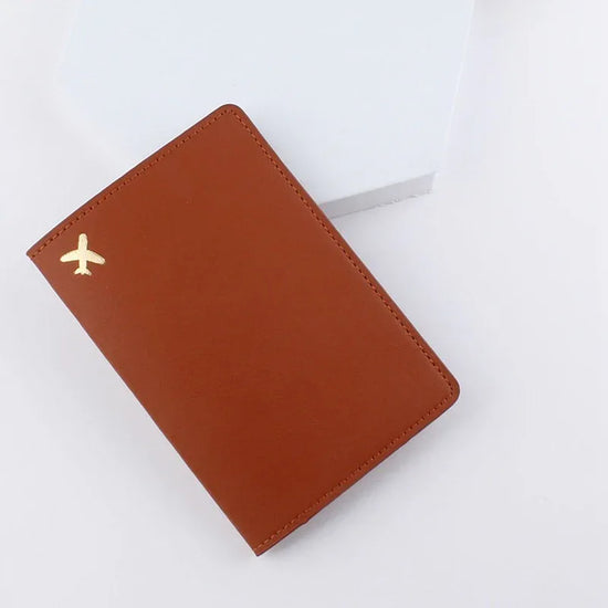 Leather Document Package Travel Protective Case Passport Case - DanaFashionstore