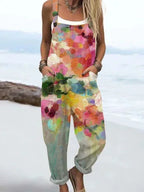 Fashion 3D Printing Suspenders 2026 - Summer Casual Jumpsuit - DanaFashionstore