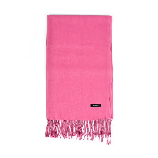 Annual Meeting Warm Cashmere Tassel Scarf