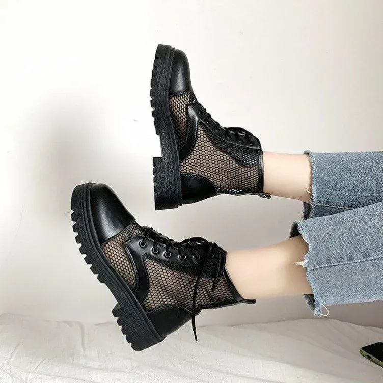 Autumn And Winter New Independent Stand Women's Plus Size One-step Socks Boots - DanaFashionstore
