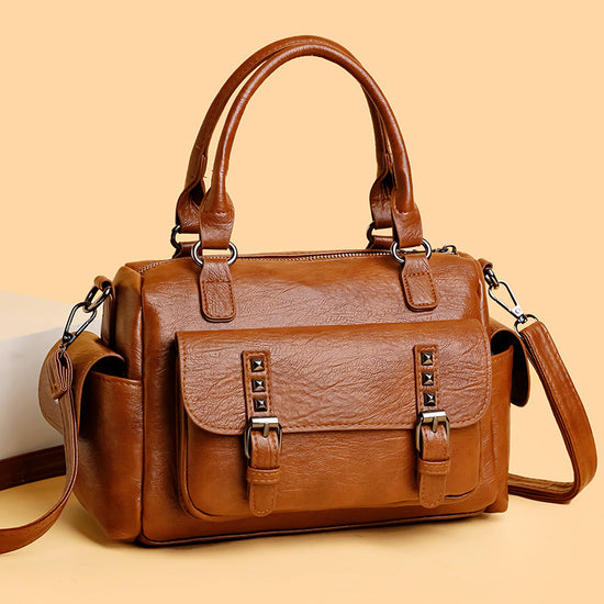 Large Capacity Vintage Messenger Bag - Dana Fashion