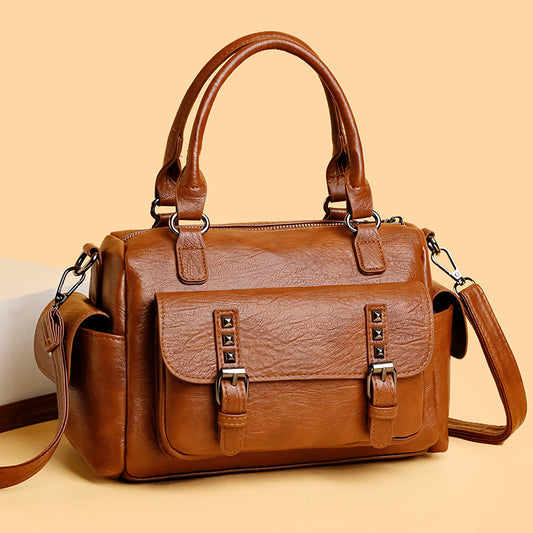 Large Capacity Vintage Messenger Bag - Dana Fashion