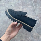 Leather Plus Size Casual Women's Shoes - DanaFashionstore