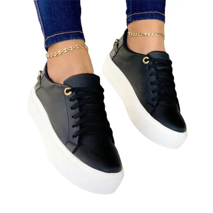 Sneakers Casual Women's White Shoes - DanaFashionstore