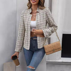 Elegant Office Small Suit Jacket For Women - DanaFashionstore