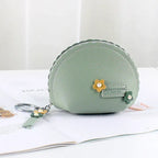 Women's Hand Holding Fan Small And Simple Coin Key Case One-piece Zipper Waterproof Coin Purse - DanaFashionstore