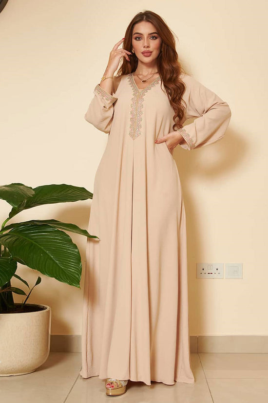 Middle East Muslim Women's Wear Swing Dress