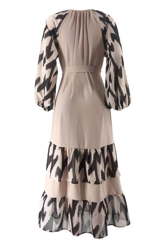 Djellaba Women's Striped Dress $48.97 Dana Fashion Color: Apricot Size: L Women's clothing Product information: Ingredients: 95% Polyester fiber, 5% Spandex Material: Polyester fiber (polyester) Detail: Belt Pattern: Contrasting colors Whether transparent