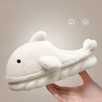 Shark Slippers Soft Sole Furry Shoes Home Bedroom Slippers Women - DanaFashionstore