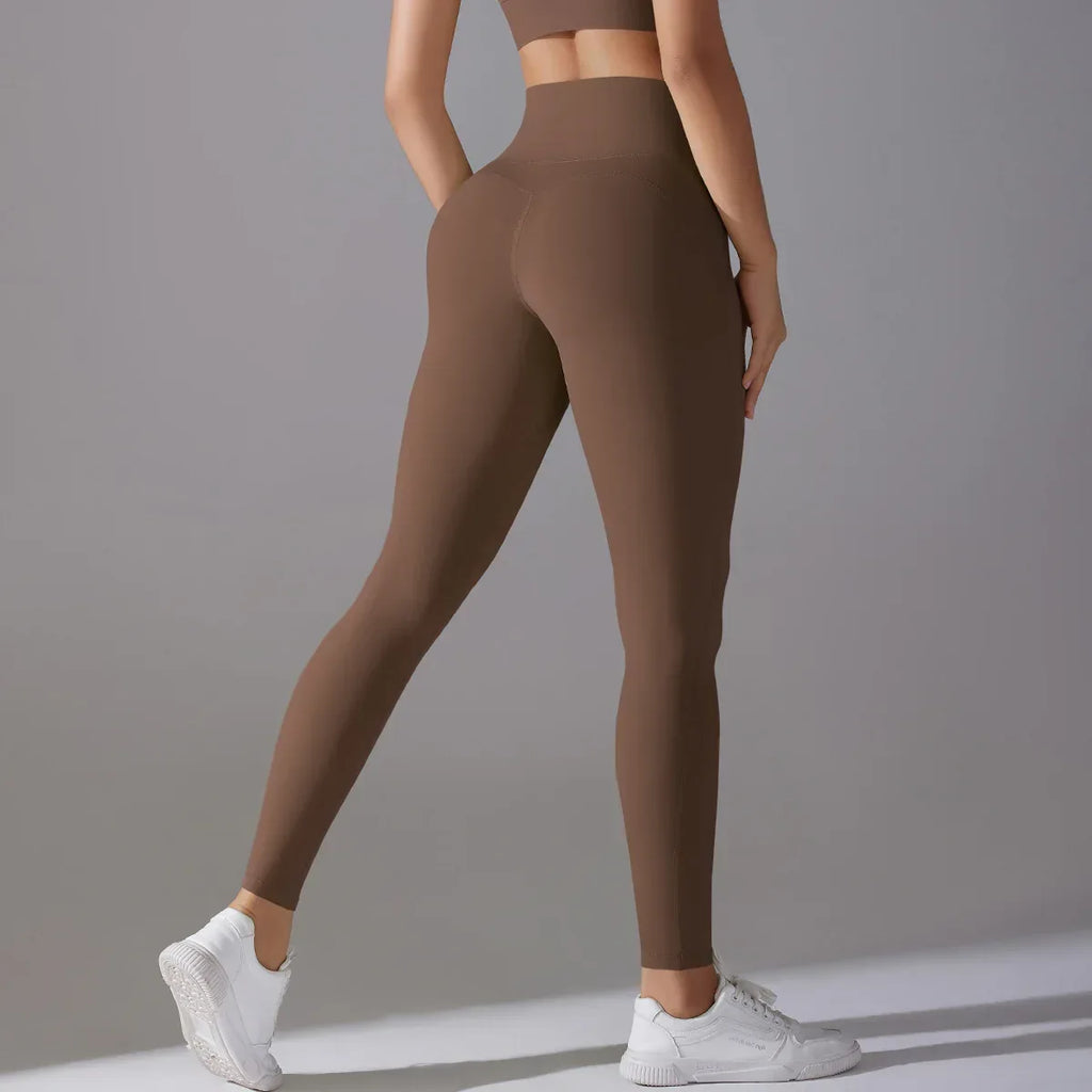 Internet Celebrity High Waist Hip Lift Nude Feel Hot Pants Yoga Pants Women - DanaFashionstore
