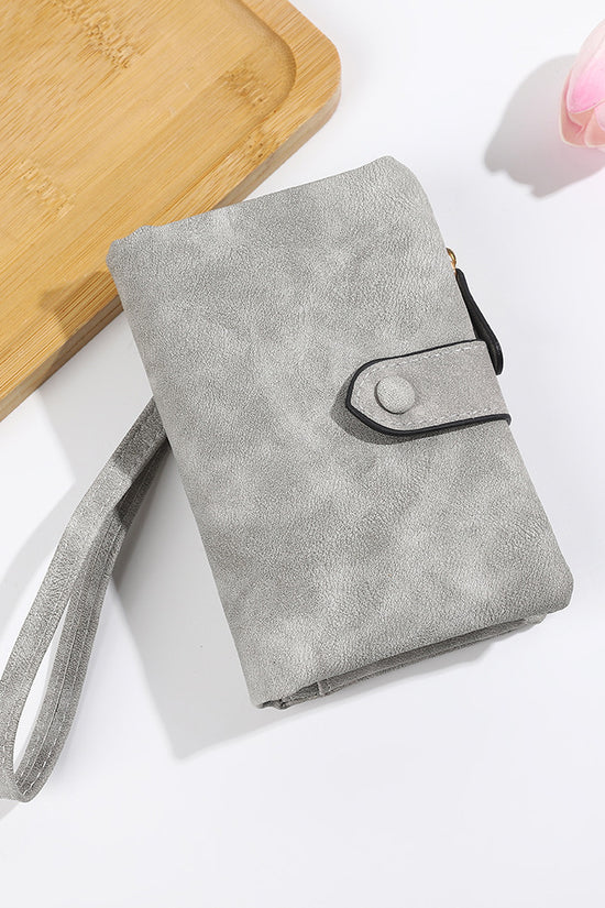 Short Korean Version PU Soft Leather Off Multi-slot Wallet And Coin Purse - Dana Fashion