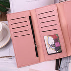 Women's Long Wallet Tri-fold Clutch Large Capacity - DanaFashionstore